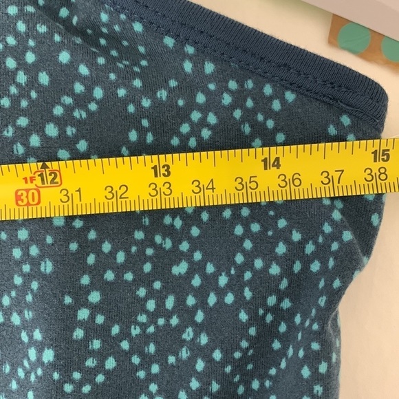 Title Nine Women’s Trellis Blue Connelly Dress w/Built-in Bra Size Medium - Picture 9 of 10